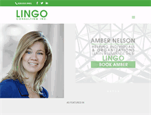 Tablet Screenshot of lingoconsultinginc.com